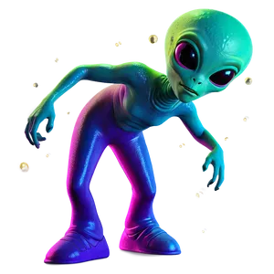 Dancing Alien Cartoon PNG Dxh PNG