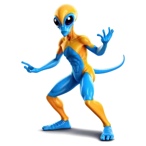 Dancing Cartoon Alien PNG 19 PNG
