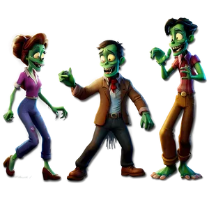 Dancing Disney Zombies Characters Png 45 PNG image