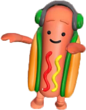 Dancing_ Hotdog_ Character