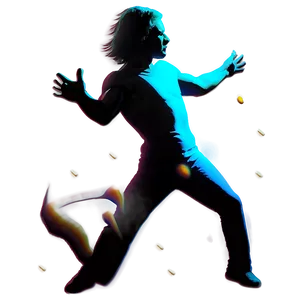 Dancing Person Silhouette PNG Vyt22 PNG