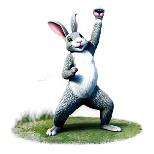 Dancing Rabbit PNG Vjf PNG