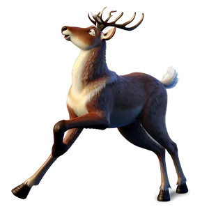 Dancing Reindeer Png 05212024 PNG image