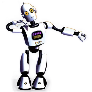 Dancing Robot Clipart PNG 06262024