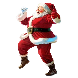 Dancing Santa PNG 05042024