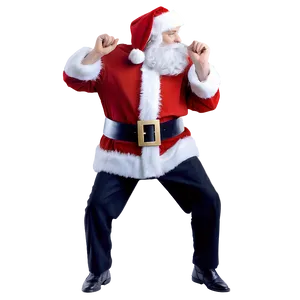 Dancing Santa Png 10 PNG image