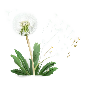 Dandelion Symbolism Art PNG 05242024 PNG