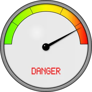 Danger Alert Meter PNG