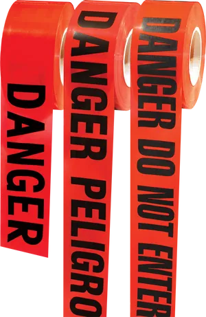 Danger Do Not Enter Warning Tape PNG image