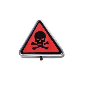 Danger Sign Skull PNG Ghg PNG