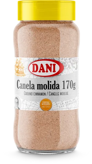 Dani Ground Cinnamon170g Jar PNG image