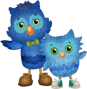 Daniel Tiger Characters O The Owland Baby Owl PNG image