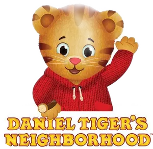Daniel Tiger Waving Graphic PNG