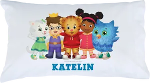 Daniel Tigerand Friends Personalized Pillow PNG image