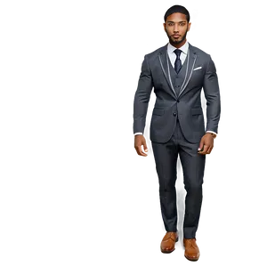 Dapper Man Suit Outfit Png 06262024 PNG image