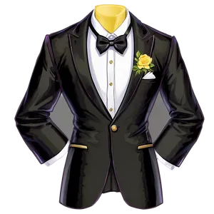 Dapper Tuxedo For Gents PNG Xcc PNG