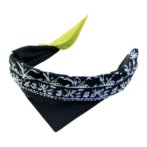 Dark Black Bandana PNG Gvd37