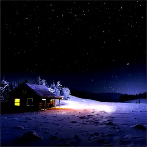 Dark Blizzard Night PNG Kbb