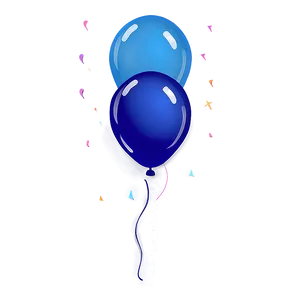 Dark Blue Balloons Png Yow71 PNG image