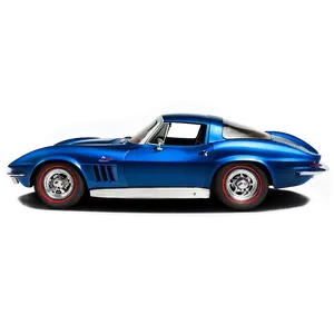 Dark Blue Corvette PNG Evn PNG