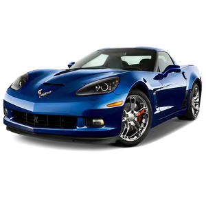 Dark Blue Corvette PNG Xwl82 PNG