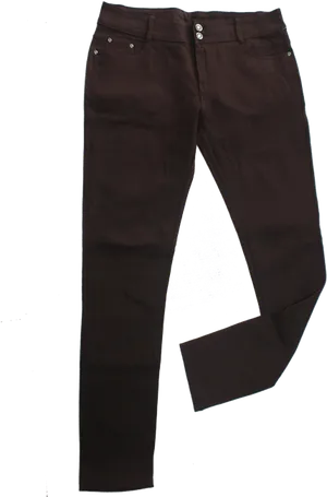 Dark Brown Pants Isolated PNG image