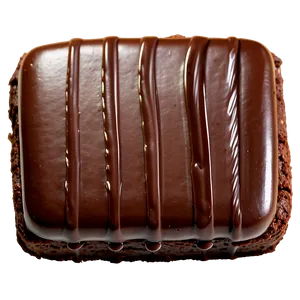 Dark Chocolate Brownie PNG Mwg PNG