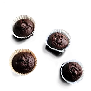 Dark Chocolate Muffin Png Reh83 PNG image