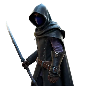 Dark Cloaked Rogue Png 98 PNG image