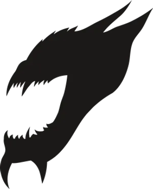 Dark Dragon Silhouette PNG