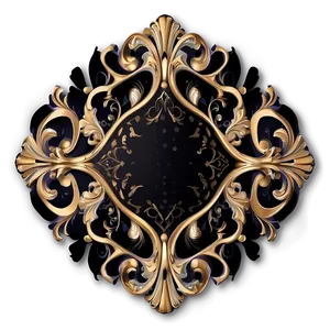 Dark Elegance Design Png 91 PNG image