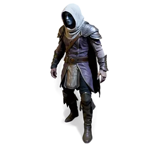Dark Elf Rogue Sneaking PNG Eeb13