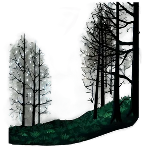 Dark Enchanted Forest PNG Arw PNG