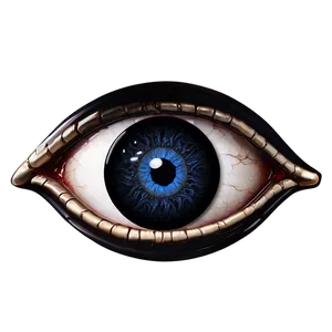 Dark Evil Eye PNG 05232024