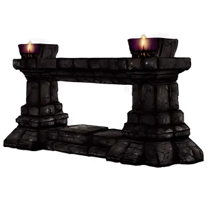 Dark Fantasy Altar PNG 67