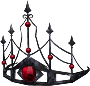 Dark Fantasy Crown3 D Render PNG