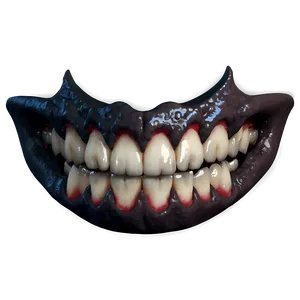 Dark Fantasy Demon Teeth PNG 55
