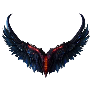 Dark Fantasy Demon Wings PNG Bmy35 PNG