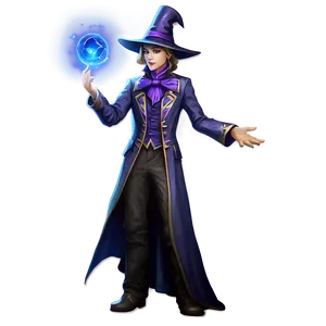 Dark Fantasy Magician Png Qjs PNG image