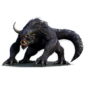 Dark Forest Monster PNG Fyu38