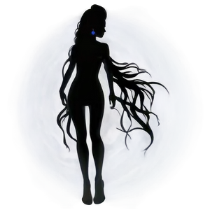 Dark Goddess Silhouette Png 06252024 PNG image