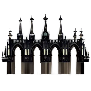 Dark Gothic Architecture PNG Aaa73 PNG