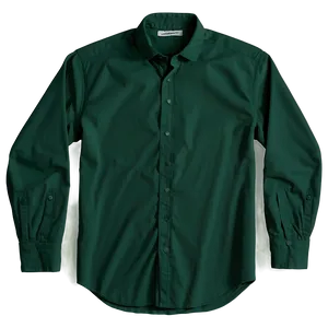 Dark Green Blank Shirt PNG 34