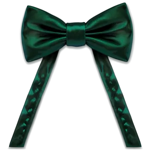 Dark Green Bow Tie Png 05252024 PNG image