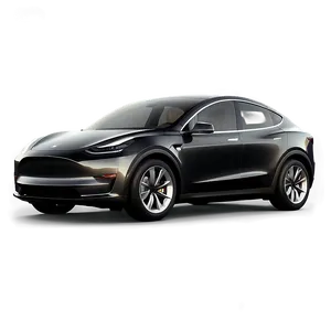 Dark Grey Tesla Model Y PNG 75 PNG