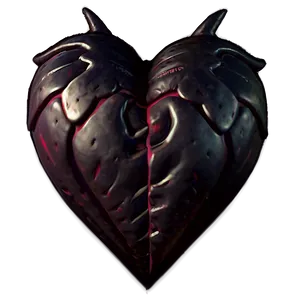 Dark Heart Graphics Png 06272024 PNG image