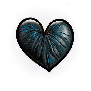 Dark Heart Graphics Png Llw64 PNG image