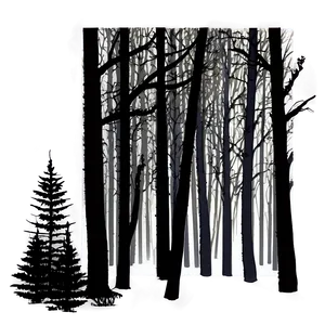 Dark Horror Forest Png 05062024 PNG image