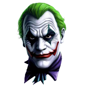 Dark Joker Artwork PNG Vun62