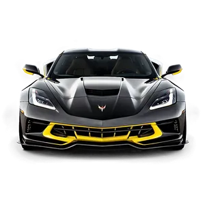 Dark Knight Corvette C8 PNG Fxp59 PNG